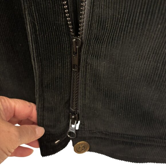 Vintage Black DonCaster Corduroy Jacket Casual/Chore/Retro Style - Picture 7 of 16